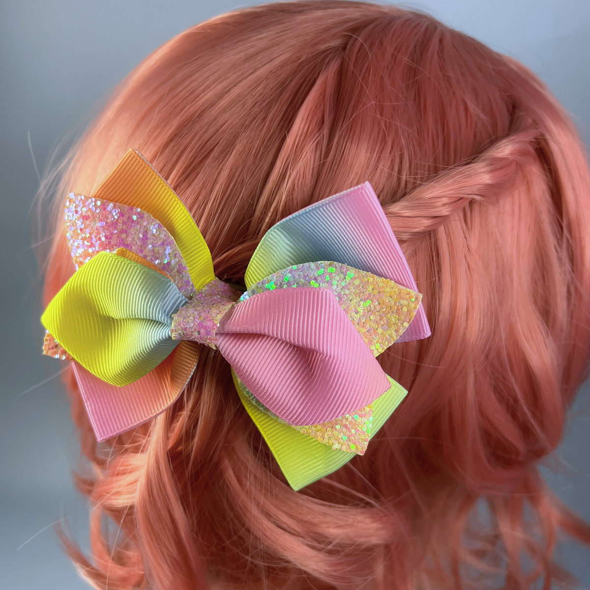 Glitter Hair Bow