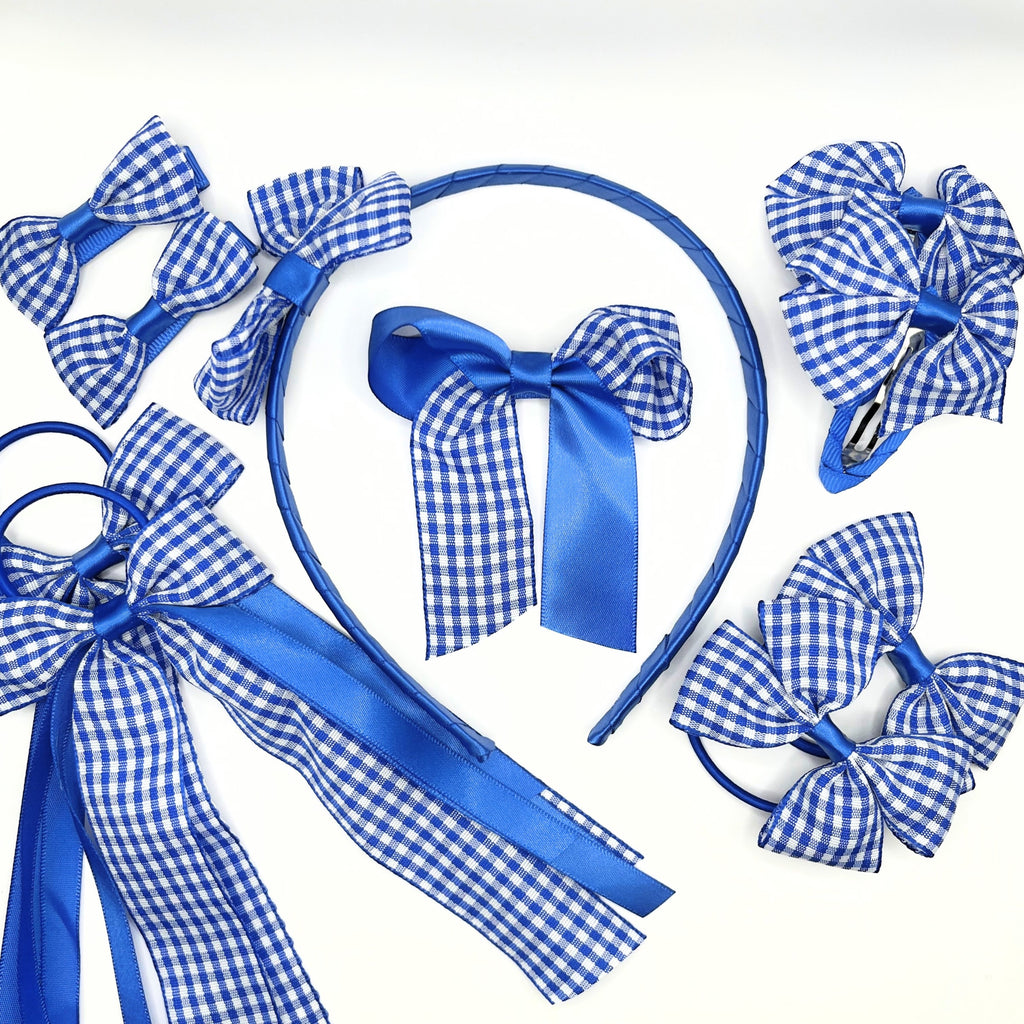 Accessory Set for School Gingham