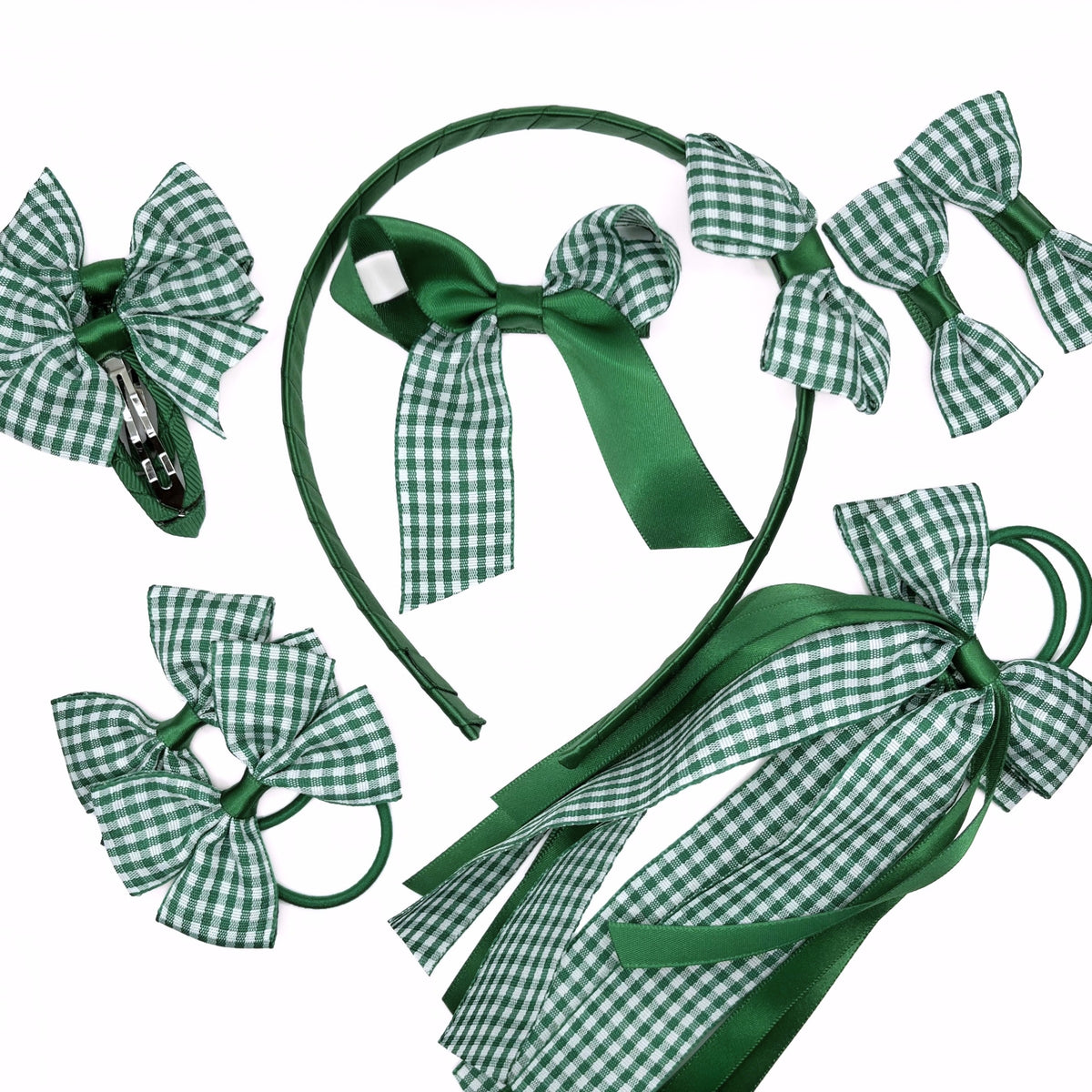 Accessory Set for School Gingham