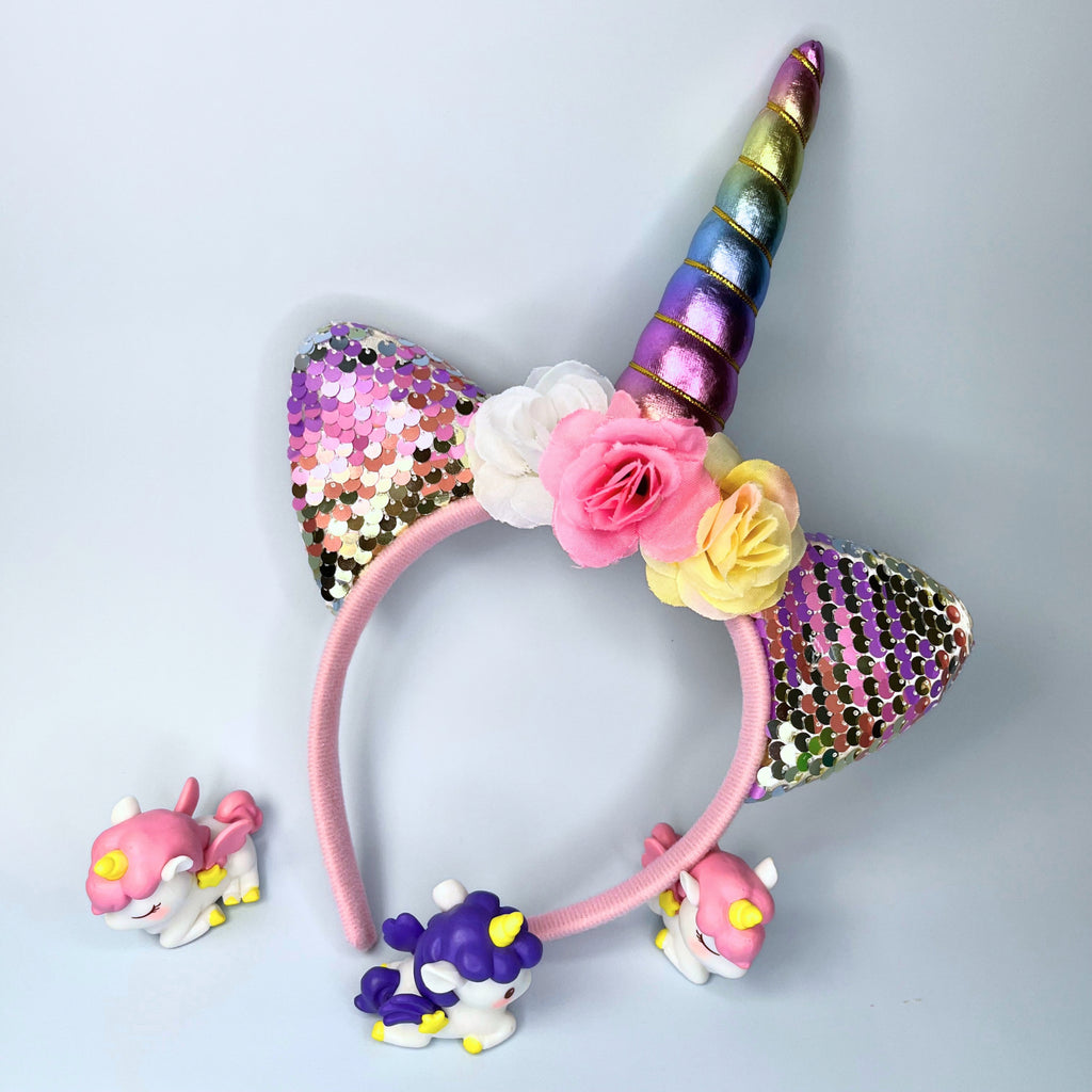 Unicorn Sequin Headband