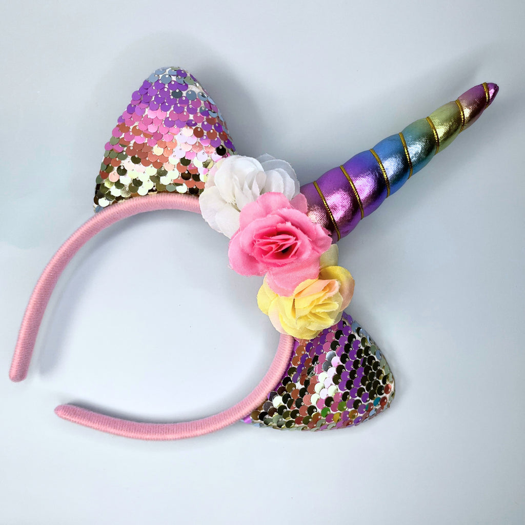 Unicorn Sequin Headband